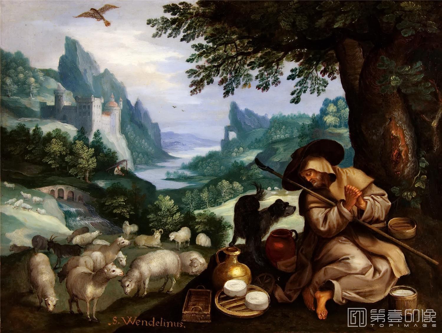 油画-彼得·勃鲁盖尔 Jan Brueghel-109